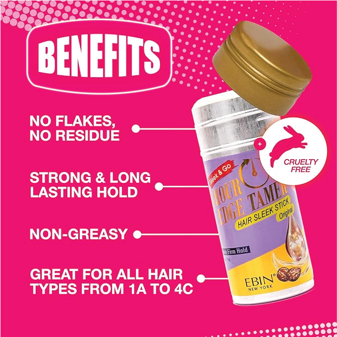 24 Hour Edge Tamer Hair Wax Stick 75g