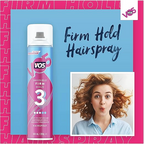 VO5 invisible Firm Hold 3 Hair Spray coconut fragrance light weight Hold 400ml