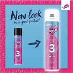 VO5 invisible Firm Hold 3 Hair Spray coconut fragrance light weight Hold 400ml