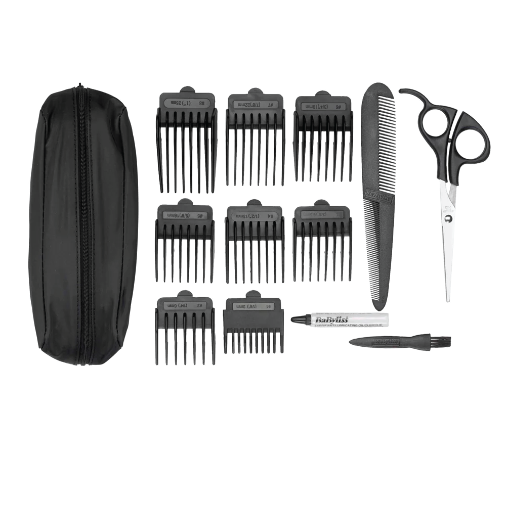 BaByliss for Men 7498CU PowerLight Pro CordlessCorded Hair Clipper Set - Blue