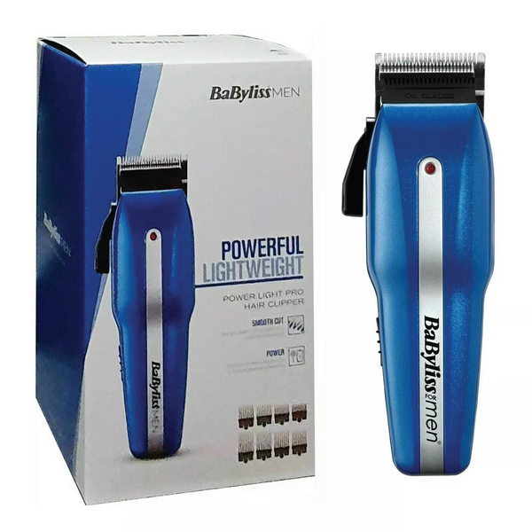 BaByliss for Men 7498CU PowerLight Pro CordlessCorded Hair Clipper Set - Blue
