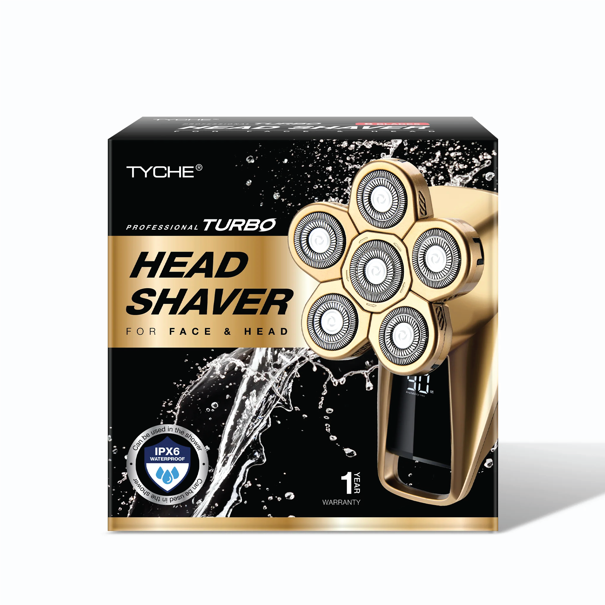 Tyche 6 Blades Head Shaver Blade
