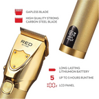 RED By Kiss USB Ultra Cleancut Cordless Clipper (CC11)