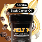EBIN NEW YORK Melt'n Styling Gel Keratin and Black Castor Oil