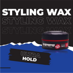 Gummy Hair Styling Gel Wax Ultra Hold, Red, 150 ml