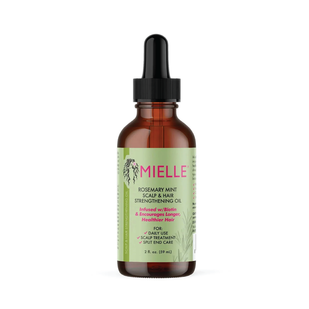 Mielle Rosemary Mint Scalp & Hair Straightening Oil - Rosemary Mint Oil 59ml-
