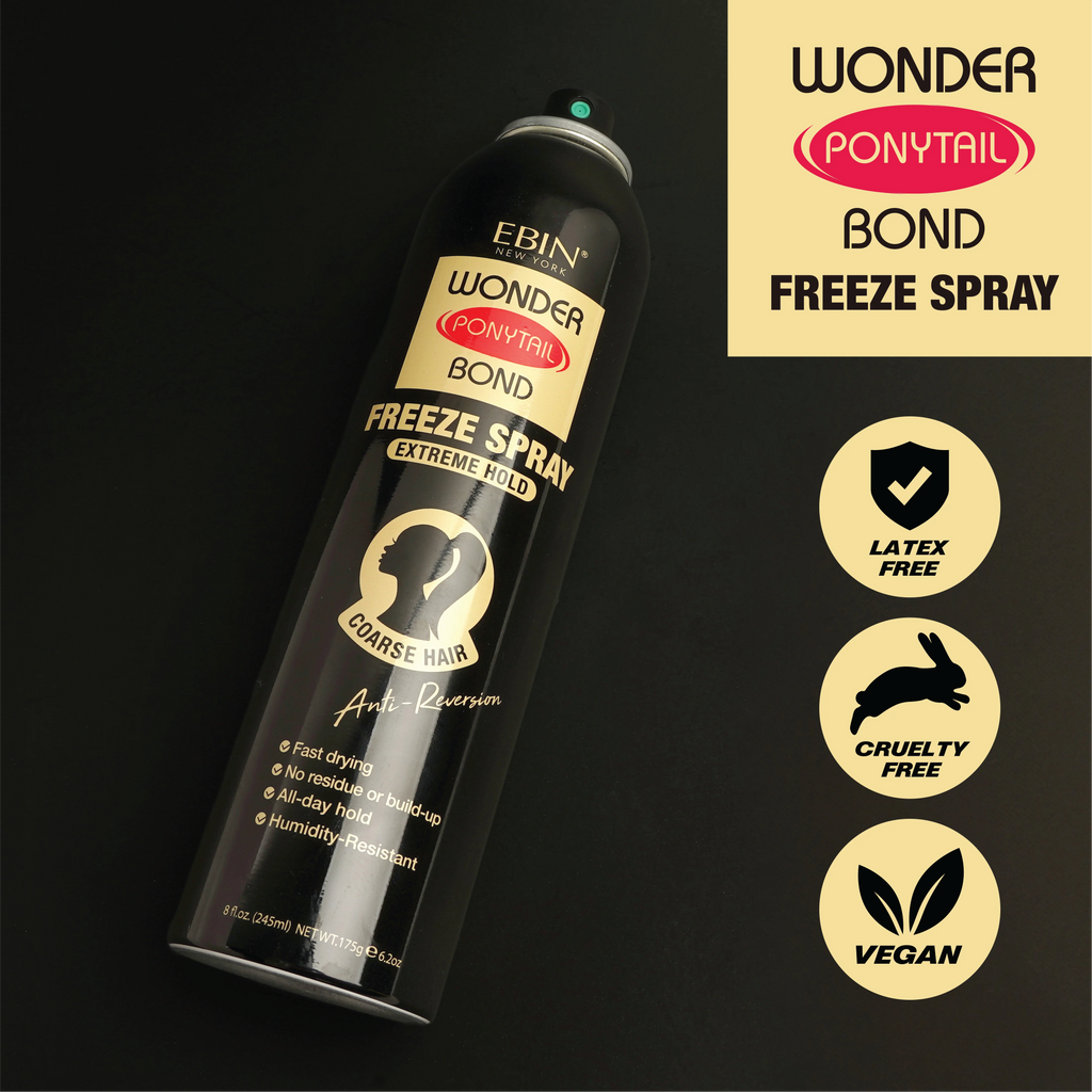 Wonder Ponytail Bond Freeze Spray - Extreme Hold 245ml