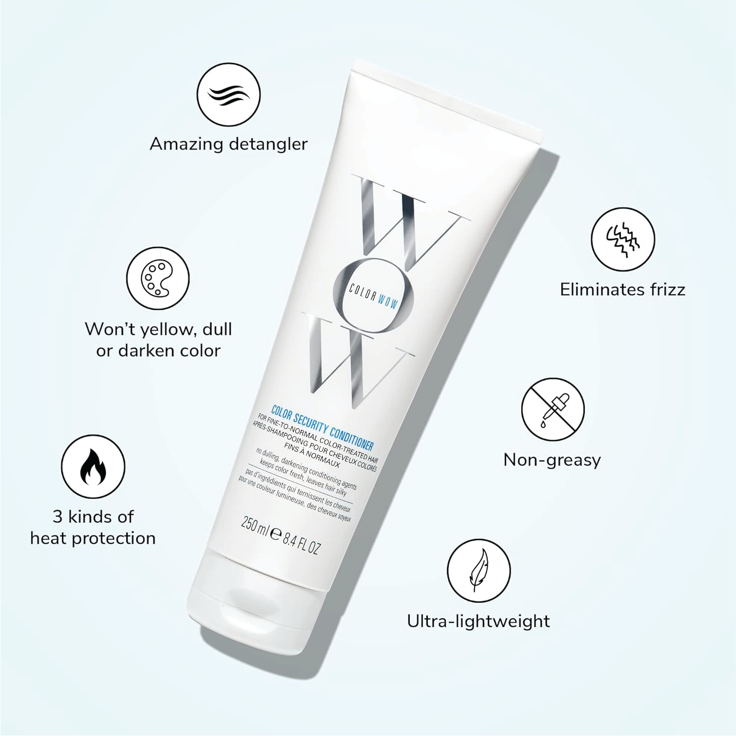 Color Wow Color Security Conditioner for Unisex 8.4 oz Conditioner