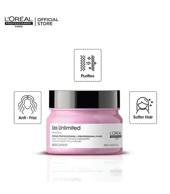 Loreal Serie Expert Liss Unlimited Shampoo 250ml
