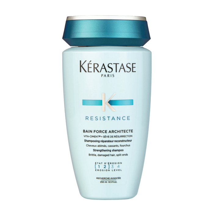 Kerastase Resistance Bain Force Architecte Shampoo (For Brittle, very Damaged Hair, Split Ends) - 250ml8.5oz