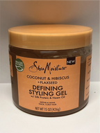 Shea Moisture Coconut & Hibiscus + Flaxseed Defining Styling Gel 426ml