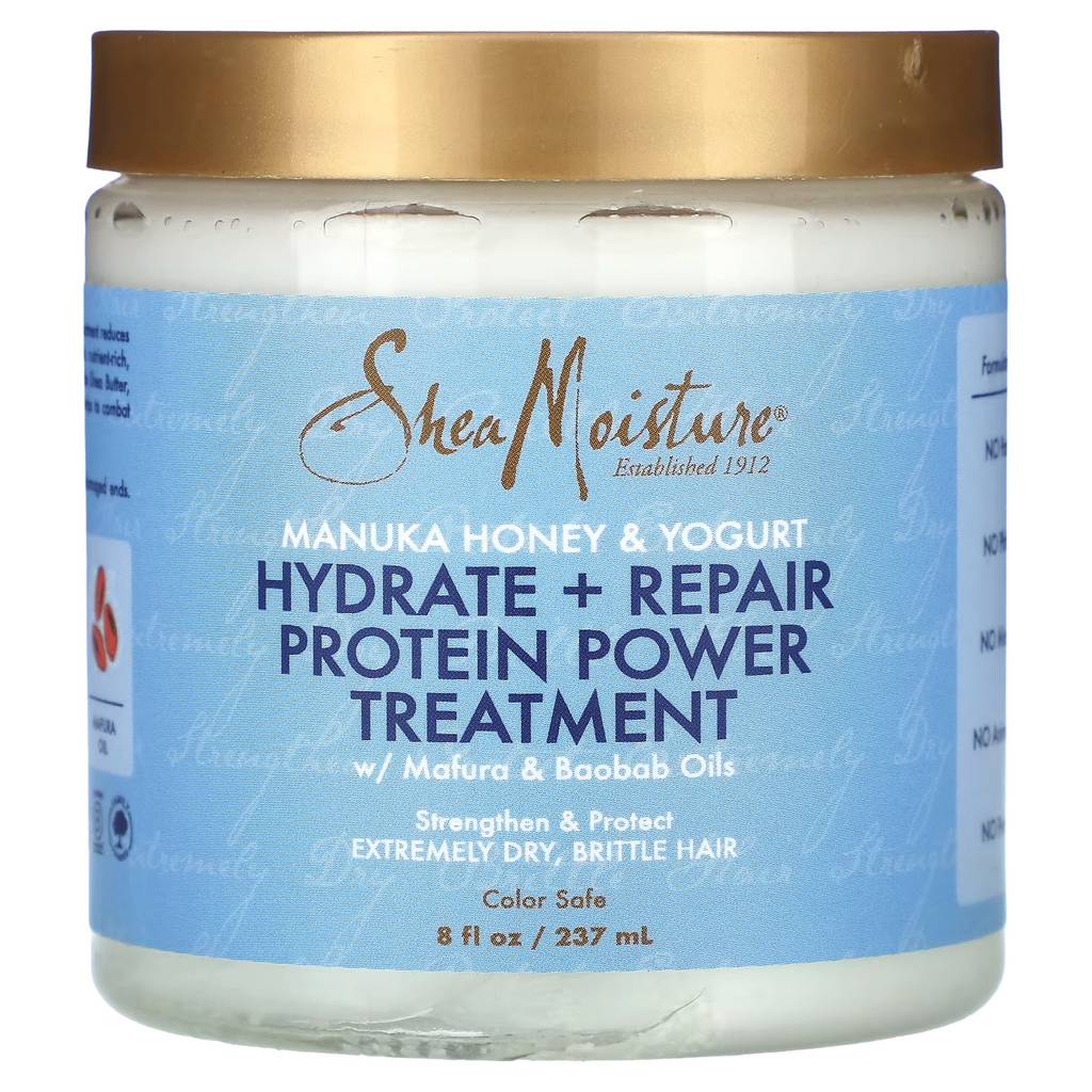 SheaMoisture, Manuka Honey & Yogurt, Hydrate + Repair Protein Power Treatment (237 ml)