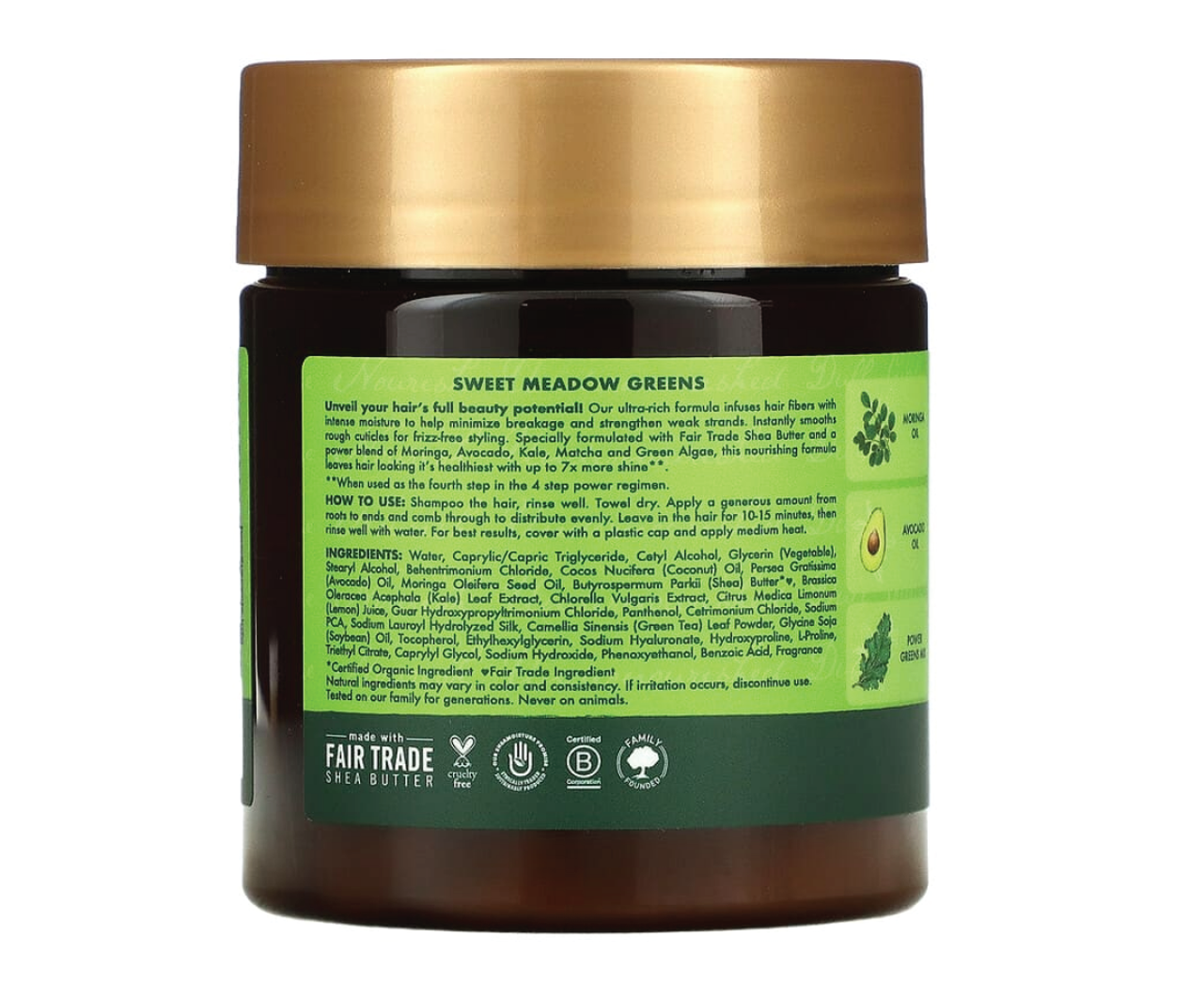 Moringa & Avocado Power Greens Reconstructor 237ml