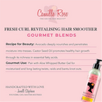 Camille Rose Fresh Curl 2 in 1 Hair Styling Cream 240ml