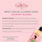 Camille Rose Sweet Ginger Hair Cleansing Rinse Shampoo 355ml