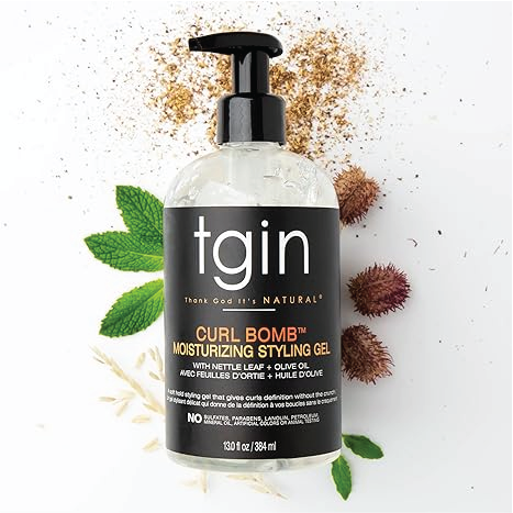 tgin Curl Bomb Moisturizing Styling Gel 384ml