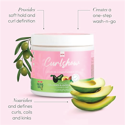ORS Curlshow Leave-In Conditioner Gel (453 ml)