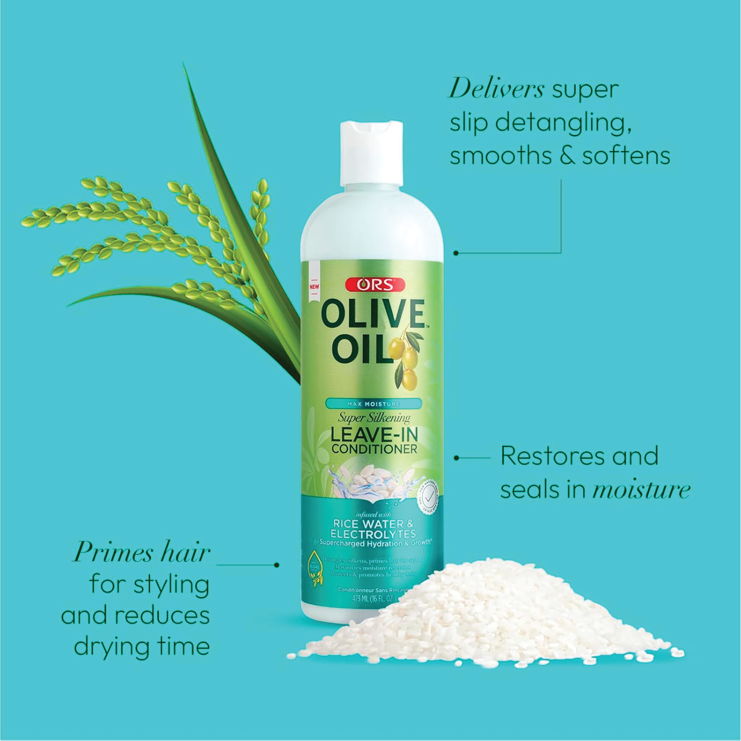 ORS Olive Oil Max Moisture Leave-In Conditioner 473ml
