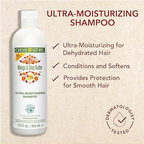 Shampoo with Mango & Shea Butter by Creme of Nature, Ultra Moisturizing for Dry Dehydrated Hair 355ml