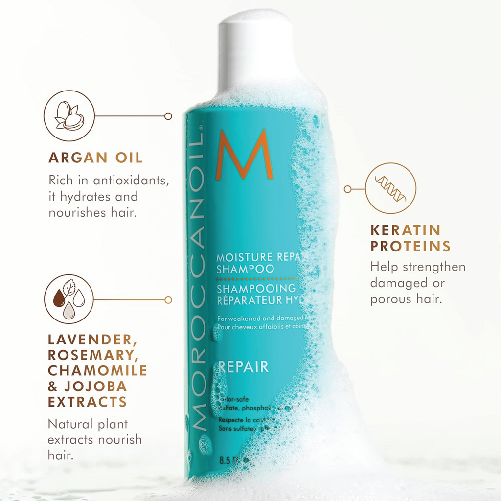 Moisture Repair Shampoo by Moroccanoil 250 ml