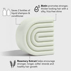 Rosemary & Biotin Volumizing Conditioner Bar 91G