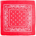 DOUBLE SIDED BANDANA - RED
