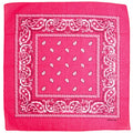 DOUBLE SIDED BANDANA - DARK PINK