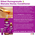 DIFEEL POMEGRANATE & MANUKA HONEY SULFATE-FREE CONDITIONER 33 oz