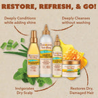 CREME OF NATURE PURE HONEY Scalp Refresh Cleansing Scalp Treatment -8 oz