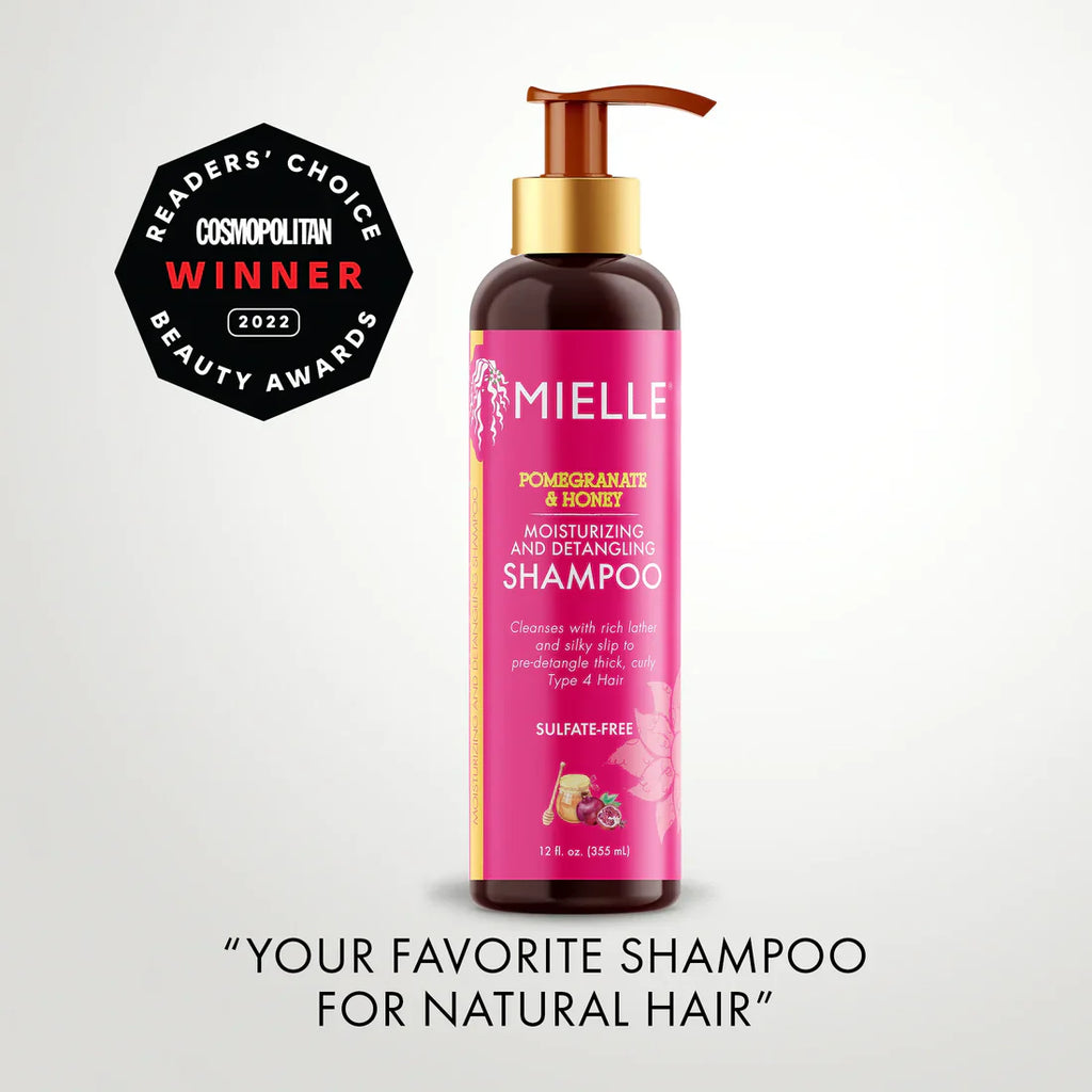 MIELLE POMEGRANATE & HONEY DETANGLING SHAMPOO -12 oz