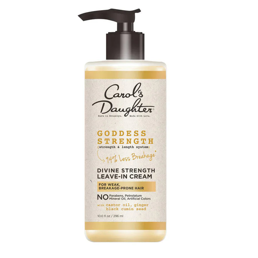 CAROL'S DAUGHTER GODDESS STRENGTH DIVINE STRENGTH LEAVE IN CREAM WITH CASTOR OIL 295ML