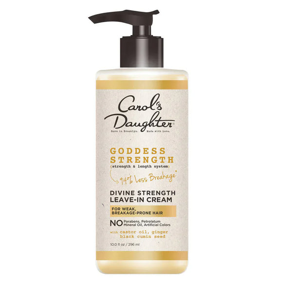 CAROL'S DAUGHTER GODDESS STRENGTH DIVINE STRENGTH LEAVE IN CREAM WITH CASTOR OIL 295ML