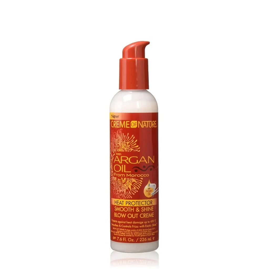 Creme Of Nature, Certified Natural Argan Oil From Morocco, Smooth & Shine Blow Out Creme 226ml