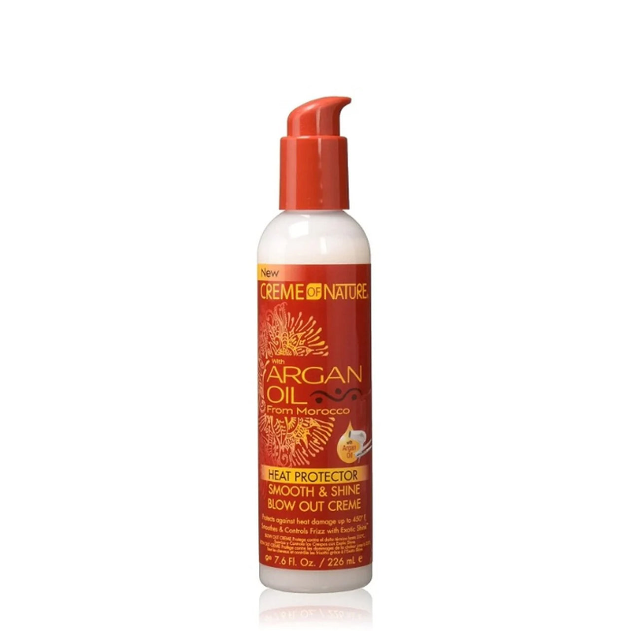 Creme Of Nature, Certified Natural Argan Oil From Morocco, Smooth & Shine Blow Out Creme 226ml