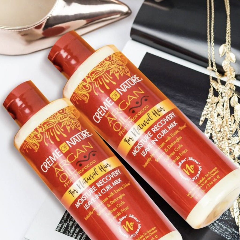 Creme of Nature Argan Oil Moisture Recovery Leave-In Curl Milk 236ml