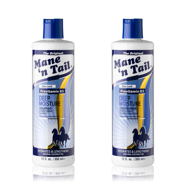 MANE N TAIL DEEP MOISTURE SHAMPOO AND CONDITIONER DUAL SET 12 OZ