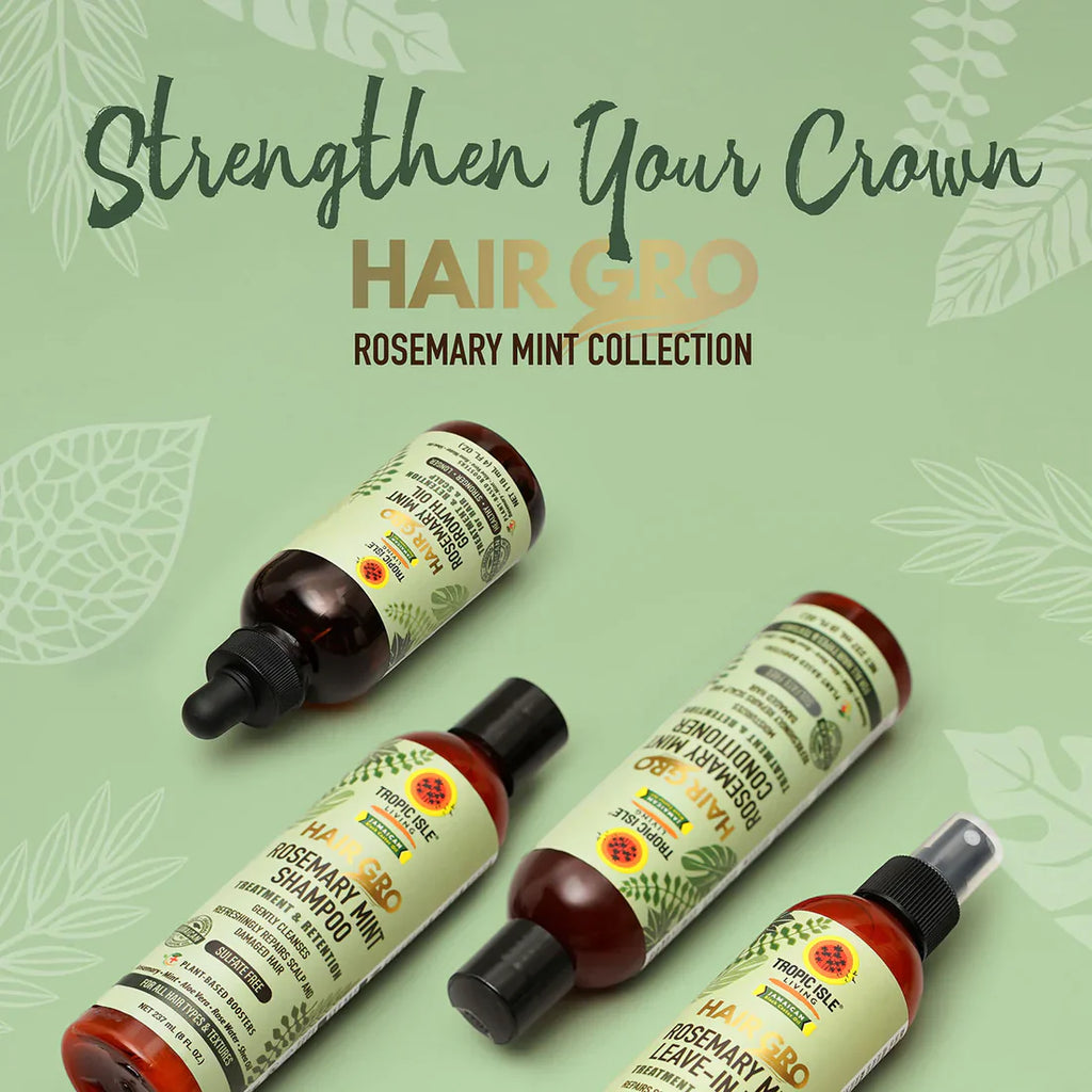 TROPIC ISLE LIVING HAIR GRO ROSEMARY MINT CONDITIONER