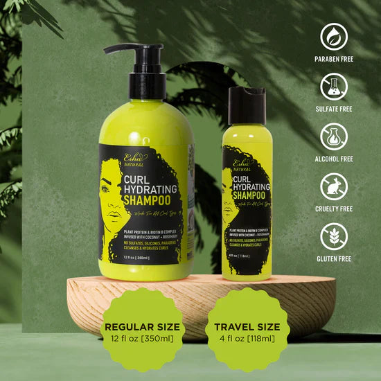 Esha Natural Curl Hydrating Shampoo-12 OZ