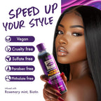 Ebin Wonder Weave Bond Glue & Hair Black - Protector - Spray 250ml
