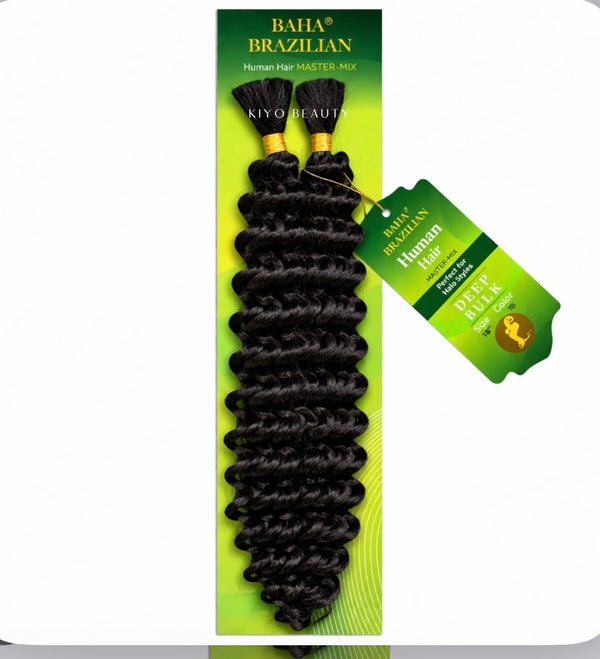 BAHA Brazilian Human Hair Master-Mix Bulk – 24 Inch