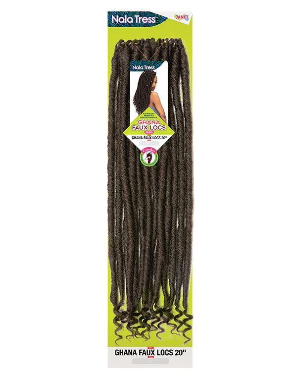 JANET COLLECTION GHANA FAUX LOCS 20″ PREMIUM SYNTHETIC HAIR
