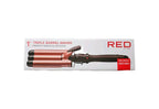 Red by Kiss 1" Triple Barrel Waver