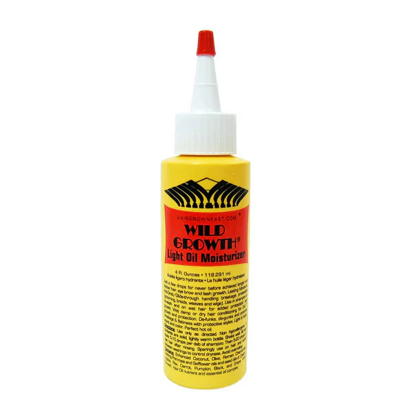 Wild Growth Hair Oil Light Moisturizer 4 oz.