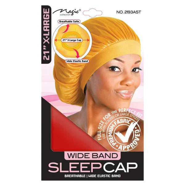 MAGIC Wide Band Sleep Cap (X-Large)