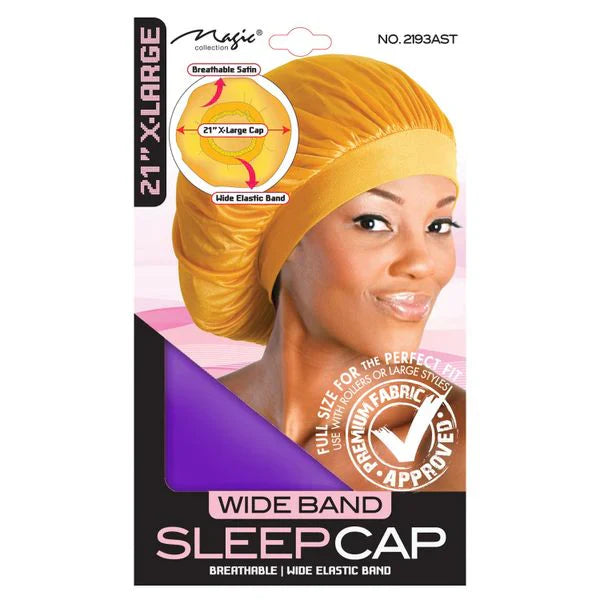 MAGIC Wide Band Sleep Cap (X-Large)