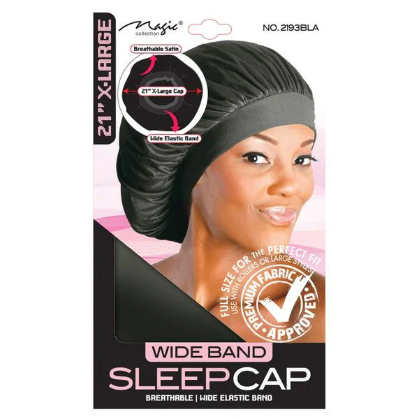 MAGIC Wide Band Sleep Cap (X-Large)