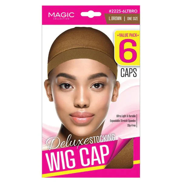MAGIC Stocking Wig Cap [Deluxe] (6 pc / Value Pack)