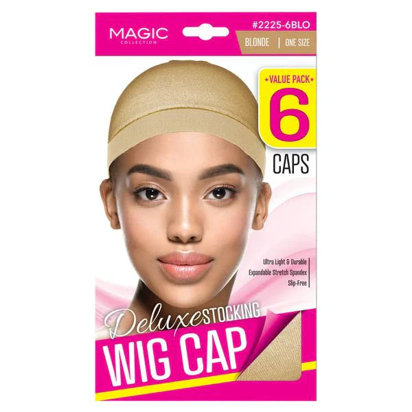 MAGIC Stocking Wig Cap [Deluxe] (6 pc / Value Pack)
