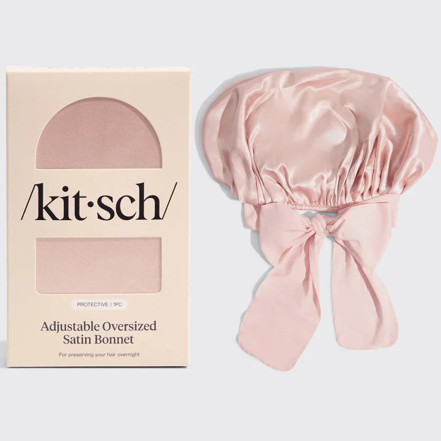 KITSCH ADJUSTABLE Oversized Satin Bonnet