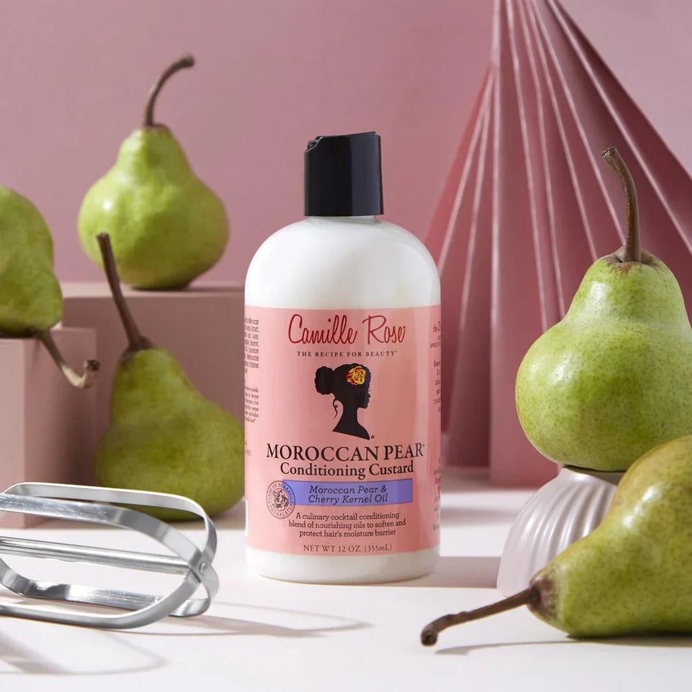 CAMILLE ROSE MOROCCAN PEAR CONDITIONING CUSTARD-12 OZ